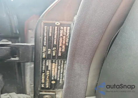 2007 Bentley Arnage T from USA, damaged, VIN SCBLF44JX7CX12176